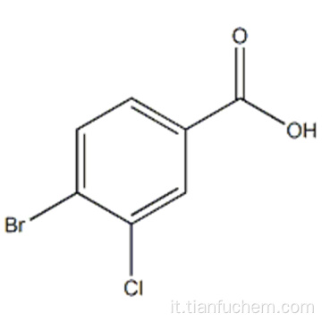 Benzoicacido, 4-bromo-3-cloro CAS 25118-59-6